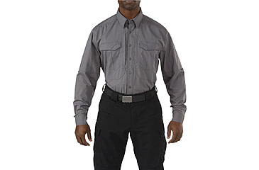 Image of 5.11 Tactical Stryke Long Sleeve Shirt, Storm, Abr, 72399ABR-092-L