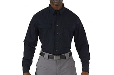 Image of 5.11 Tactical Stryke L/S Shirt - Mens, Dark Navy, 2XL, 72399ABR-724-2XL