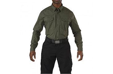 Image of 5.11 Tactical Stryke L/S Shirt - Mens, TDU Green, 2XL, 72399ABR-190-2XL