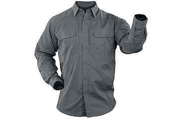Image of 5.11 Tactical Taclite Pro L/s Shirt, Storm, 72175ABR-092-L