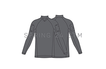 Image of 5.11 Tactical V.XI Sigurd Long Sleeve Shirt - Men's, Storm, Regular, Extra Small, 42197-092-XS-R