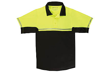 Image of 5.11 Tactical Bike Patrol Short Sleeve Polo - Men's, High Vis Yellow, 3XL, 71322-320-3XL