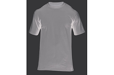 Image of 5.11 Tactical Station Wear Short Sleeve T-Shirt - Men's, Heather Grey, M, 40050-016-M