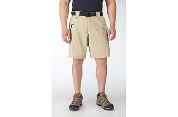 Image of 5.11 Tactical Taclite 9.5in Pro Ripstop Shorts - Mens, TDU Khaki, 28, 73287ABR-162-28