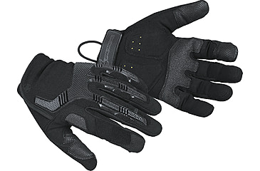 Image of 5IVE STAR GEAR Tactical Impact RK Gloves, Black, Medium, Regular, 3851004