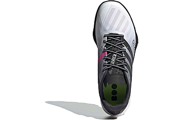 Image of Adidas Terrex Speed Ultra Shoes - Womens, White/Core Black/Solar Yellow, 9.5, FW2830-100-9.5