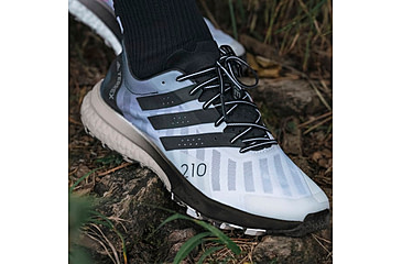 Image of Adidas Terrex Speed Ultra Shoes - Womens, White/Core Black/Solar Yellow, 9.5, FW2830-100-9.5