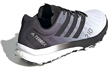 Image of Adidas Terrex Speed Ultra Shoes - Womens, White/Core Black/Solar Yellow, 9.5, FW2830-100-9.5
