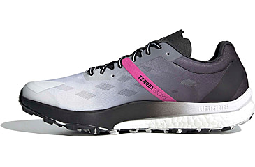 Image of Adidas Terrex Speed Ultra Shoes - Womens, White/Core Black/Solar Yellow, 9.5, FW2830-100-9.5