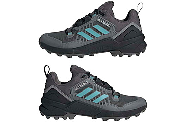 Image of Adidas Terrex Swift R3 Hiking Shoes - Women's, Grey Five/Mint Ton/Grey Three, 8.5, GX5392-8.5