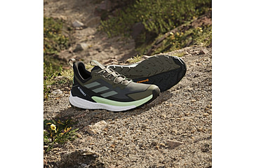 Image of Adidas Terrex Free Hiker 2 Shoes - Mens, Olistr/Silgrn/Cblack, 11.5 US, IE5109-11.5