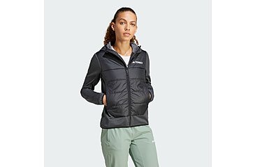 Image of Adidas Terrex IR7882 W MULTI HYB JKT BLACK, Womens, BLACK, S, IR7882-S