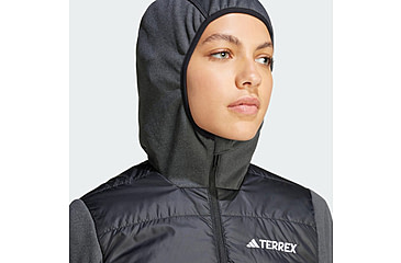 Image of Adidas Terrex IR7882 W MULTI HYB JKT BLACK, Womens, BLACK, S, IR7882-S