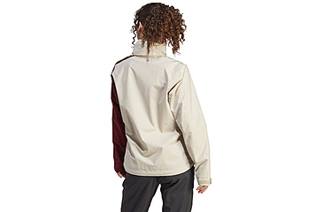 Image of Adidas Terrex Multi Rain Rdy Two-Layer Rain Jacket - Womens, Wonder Beige/Shadow Red, Small, IP3839-S
