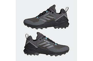 Image of Adidas Terrex Swift R3 Hiking Shoes - Womens, Grey Five/Mint Ton/Grey Three, 7,5US, HQ1059-7-5