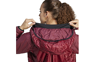 Image of Adidas Terrex Xperior Varilite PrimaLoft Hooded Jacket - Womens, Shadow Red, Large, IB4182-L