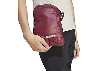 Image of Adidas Terrex Xperior Varilite PrimaLoft Hooded Jacket - Womens, Shadow Red, Large, IB4182-L