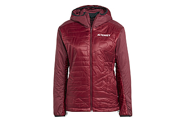 Image of Adidas Terrex Xperior Varilite PrimaLoft Hooded Jacket - Womens, Shadow Red, Large, IB4182-L