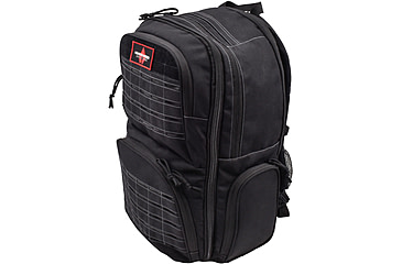 Image of Advance Warrior Solutions Juggernaut 5 Day Backpack, 43 L, 600D PU, Black, JUG5DBP-BL