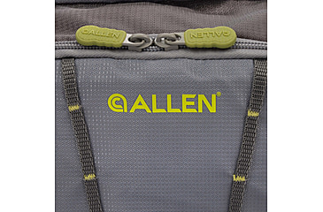 Image of Allen Boulder Creek Fly Fishing Chest Pack, Fits up to 6 Tackle/Fly Boxes, Gray/Lime, 6353