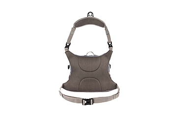 Image of Allen Boulder Creek Fly Fishing Chest Pack, Fits up to 6 Tackle/Fly Boxes, Gray/Lime, 6353