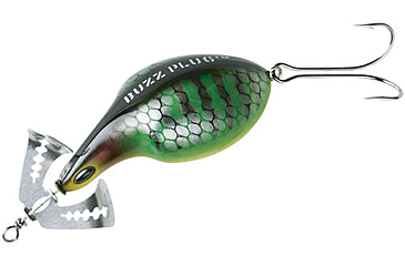 Image of Arbogast Buzz Plug Jr. Topwater Buzz Bait, 2 3/8in, 5/8 oz, Floating, Perch, G935-05