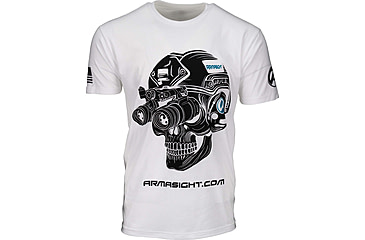 Image of Armasight Night Ops T-Shirt - Mens, White, 2XL, AATSNOW2XL