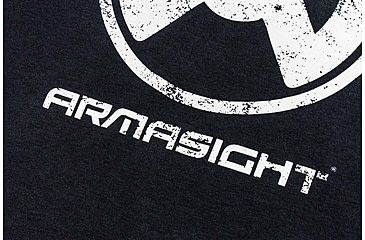Image of Armasight Vintage Logo T-Shirt, Graphite Black, Large, AATSVINLXX