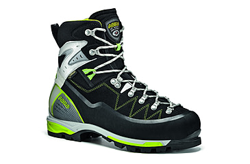 Image of Asolo ALTA VIA GV Mountaineering Shoe - Womens, Black/Green, 6 A01021    0038800060