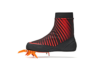 Image of Asolo Comp XT EVO Mountaineering Boots - Unisex, Black/Red, 13, A01050-392-130