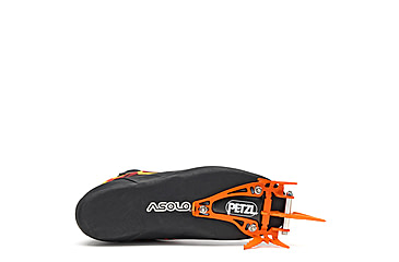 Image of Asolo Comp XT EVO Mountaineering Boots - Unisex, Black/Red, 13, A01050-392-130