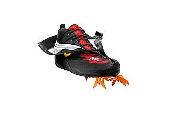 Image of Asolo Comp XT EVO Mountaineering Boots - Unisex, Black/Red, 13, A01050-392-130