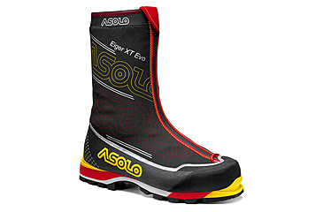 Image of Asolo Eiger XT EVO GV Mountaineering Boots - Unisex, Black/Red, 13, A01048-392-130