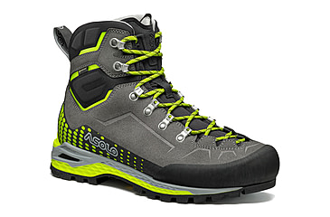 Image of Asolo Freney EVO LTH GV MM Hiking Boots - Mens, Graphite/Green Lime, 11.5, A01072-627-115