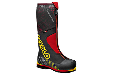 Image of Asolo Manaslu 8000 GV Mountaineering Boots - Unisex, Black/Red, 11.5, A01046-392-115