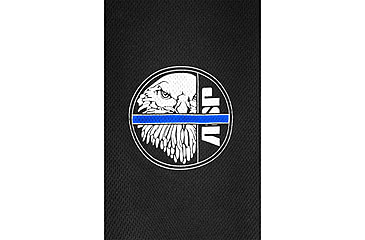 Image of ASP Blue Line T-shirt, Sport Tek, Small, Black, 09606