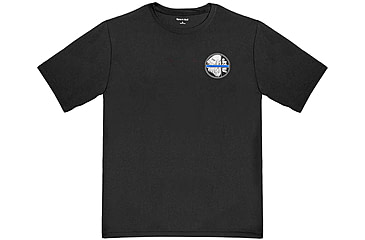 Image of ASP Blue Line T-shirt, Sport Tek, Small, Black, 09606
