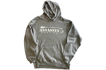 Image of Assassin Arrow Hoodie - Mens, Grey, Extra Large 86156