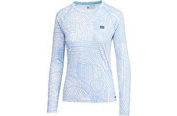 Image of AVID Sportswear Beachwood Avidry Long Sleeve Shirt - Womens, Clearwater Sky, Small/Medium, WK12404CWSSM