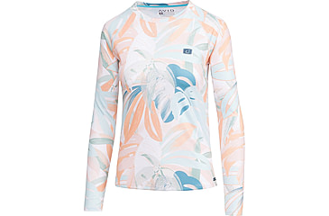 Image of AVID Sportswear Beachwood Avidry Long Sleeve Shirt - Womens, Sanibel Peach, Large, WK12404SNPLG