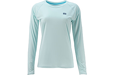 Image of AVID Sportswear Core Avidry Long Sleeve Shirt - Womens, Seafoam, Large, WK12400SFMLG