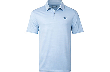 Image of AVID Sportswear Iconic Pacifico Polo - Mens, Sky, Medium, MK12409SKYMD