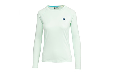 Image of AVID Sportswear Islamorada Avidry Long Sleeve Shirt - Womens, Seafoam, Extra Small, WK12402SFMXS