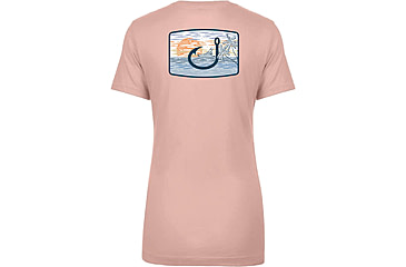 Image of AVID Sportswear Paradise Icon T-Shirt - Womens, Desert Pink, Small/Medium, WT12303DPKSM