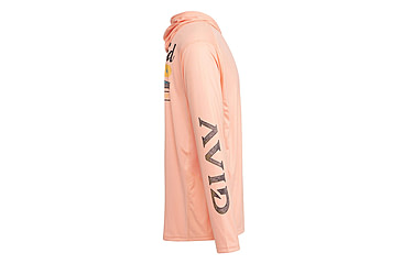 Image of AVID Sportswear Treasure Kinetic Avidry Hoodie - Mens, Dark Coral, Small/Medium, MK12406DCOSM