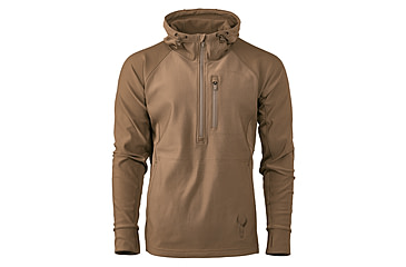 Image of Badlands Flex 1/2 Zip Hoodie 2.0 - Mens, Earth, 3X Large, 21-42382
