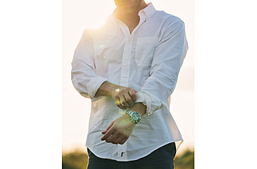 Image of Ball and Buck Sportsmans Shirt - Mens, White Oxford, Medium, 221100301-M