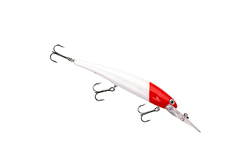 Image of Bandit Suspending Minnow Jig, 3/4oz, 4.625in, Red Head, BDTSMD81