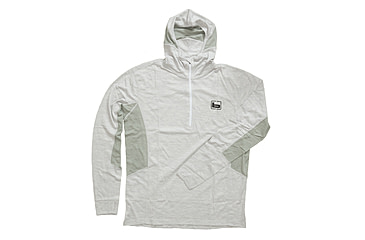 Image of Banded Base Wool Hoodie - Mens, Insulation 180gr, Light Chocolate, 3XL, B1050008-OT-3XL