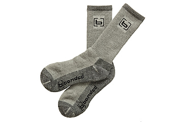 Image of Banded RedZone Wool Base Sock - Mens, Gray, Large, B1240001-OT-L